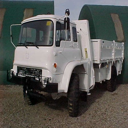 Used Bedford MJ 4x4 Cargo with Atlas Crane - 11523 for sale